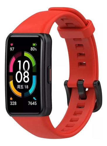 Correa Silicona Compatible Reloj Huawei Honor Band 6 Colores