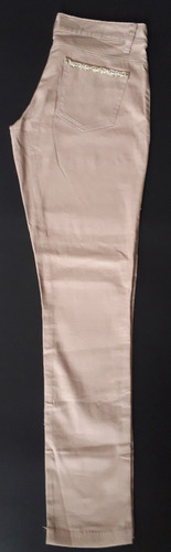 Pantalón Mujer Moda Gabardina Semi Elastizada One Pa853