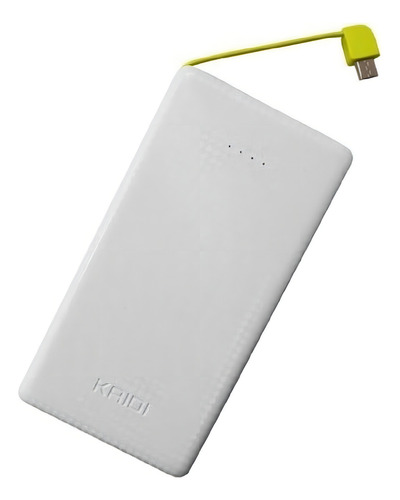 Power Bank Carregador Portátil Kaidi 5000 Mah Slim Kd-952