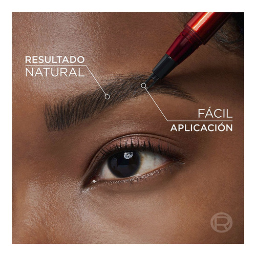 Lapiz De Cejas Efecto 3d Infallible Faux Brow L'oréal Paris Dark Brunette
