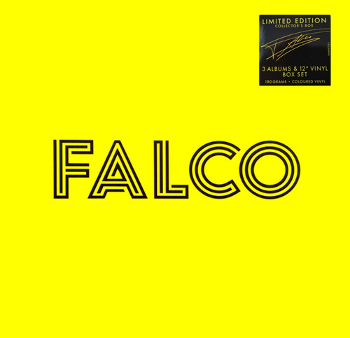 Falco The Box Limited Coloured Edition 4lp Nuevo Musicovinyl