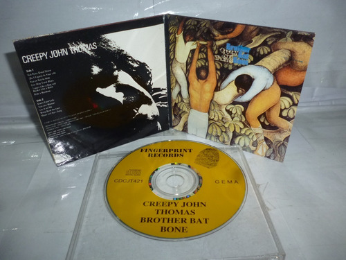 Cd Creepy John Thomas Brother Bat Bone 2002 Importado (Usado)
