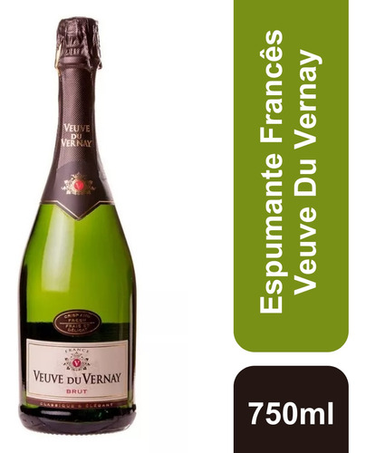 Espumante Francês Brut 750ml Veuve Du Vernay