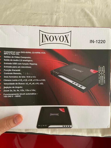Karaokê/dvd Inovox