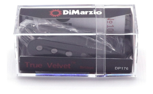 Captador Dimarzio True Velvet Dp176 Bk Ponte - Made In Usa