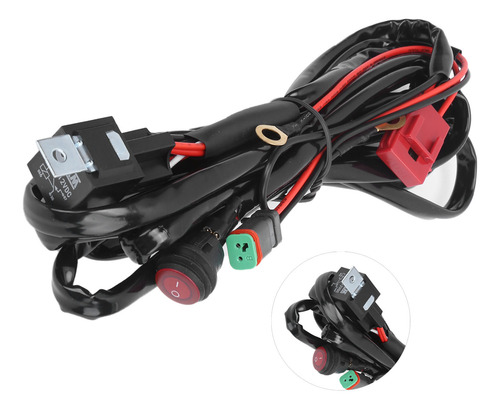 Arnés De Cableado Impermeable Led Spot 40a, 12 V, Ip67 Dt