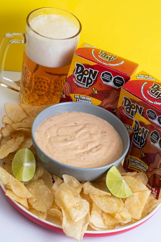 Dip Sabor Tocino Con Chipotle Dip Para Botanear 15g 8 Piezas