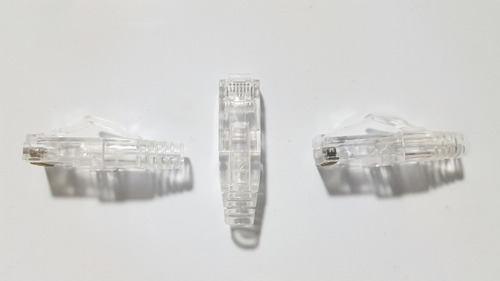 100 Bota Transparente De Protección Para Plug Rj45 Cat6