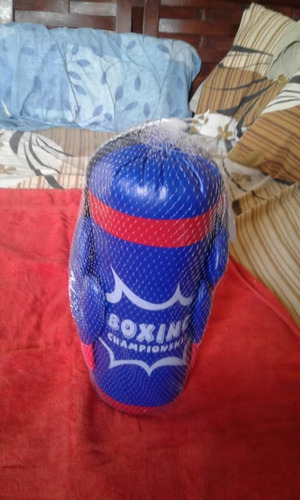 Juego, Mini Pera De Boxeo Con Guantes Para Niños
