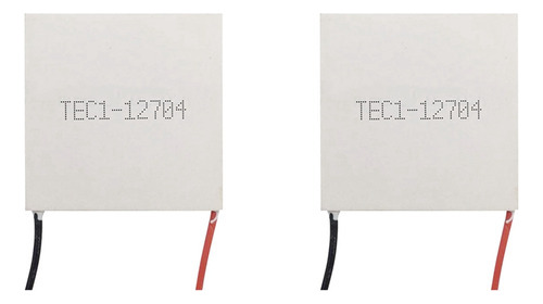 2 X Nevera Termoeléctrica Tec1-12704 Peltier 30 Mm X 30 Mm T