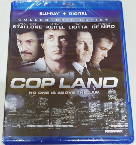 Blu Ray Cop Land De Niro Stallone Original 