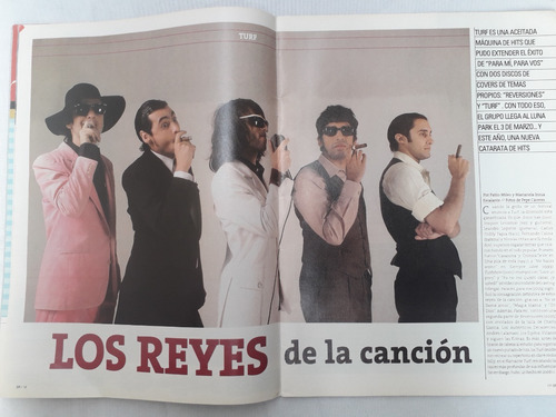 Revista Antigua * Soy Rock * N° 33 Turf / Foo Fighters (Usado)