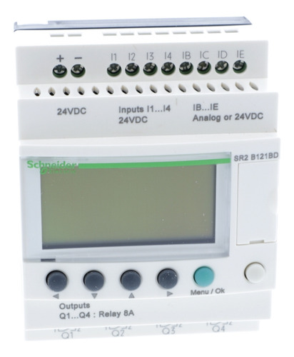 Sr2b121bd Plc Compact Smart Relay, Zelio Logic Sr2 Sr3, 12