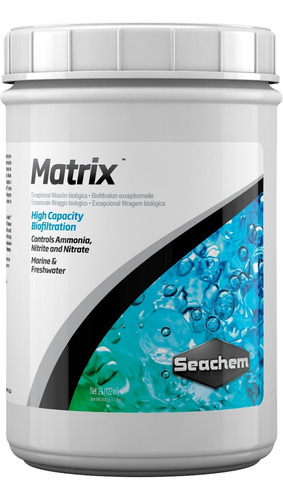 Seachem Matrix 2 Litros Filtración Biológica Acuario