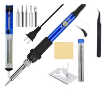 Comprar Kit Cautin Regulable 60w Estaño Base Para Cautin Succionador