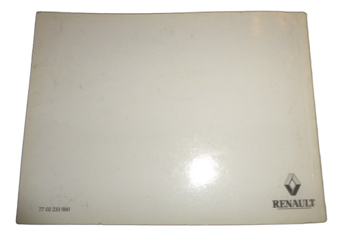 Renault Megane 1998 Manual Original (Usado)