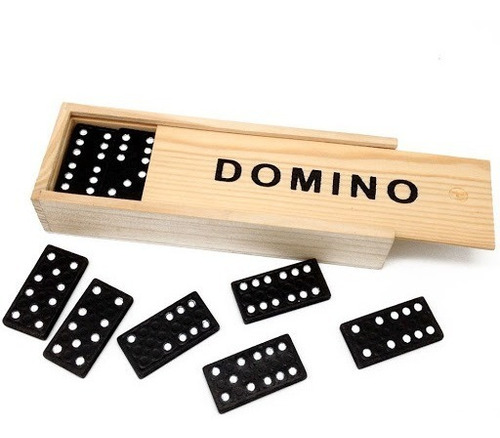 10 Domino Madera Economico Gran Calidad Regalo Caballero