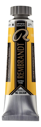 Tinta Oleo Rembrandt 15ml Série 4 Escolha A Cor Cor Do Óleo 271 Cadmium Yellow Medium