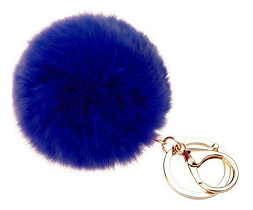 Llaveros Pompon Peluche 9cm X 12 Unidades - Varios Colores.