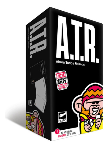 Juego De Cartas A.t.r. Ahora Todos Reimos Previa Chicos C