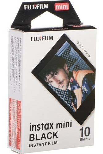 Imagen 1 de 5 de Fujifilm Cartucho Fuji Instax Mini Negro ( 10 Hojas )