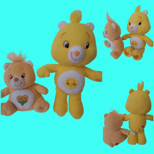 Cariñositos Peluches Sol Y Flores 23cm 14cm Lote De 2 (Usado)