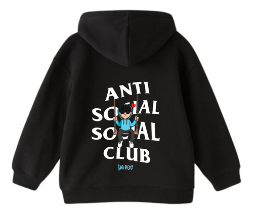 Sudadera Con Capucha Antisocial Social Club Para Mujer