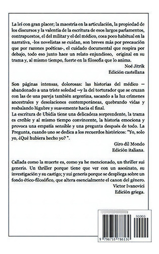 Calladao La Muerte - Ubidia, Abdon, De Ubidia, Abdón. Editorial Independently Published En Español