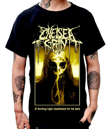 Playera Chelsea Grin Brutal Deathcore Metal Band A Fleeting