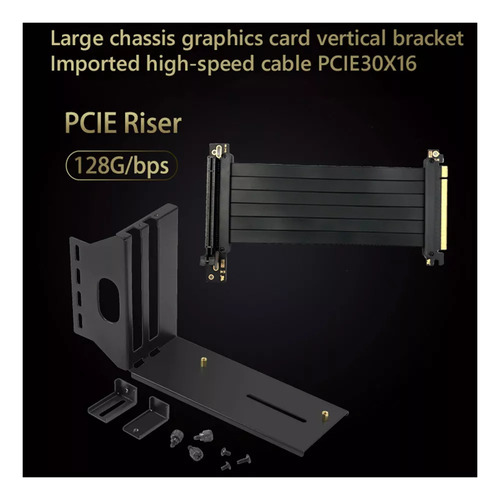 Suporte De Montagem Vertical Da Placa De Vídeo Vga Pci-e 3.0