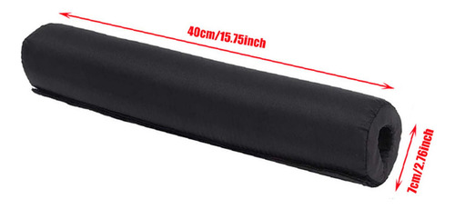 Portable Barbell Foam Nylon Bar Pad Fitness Cojín Cuello