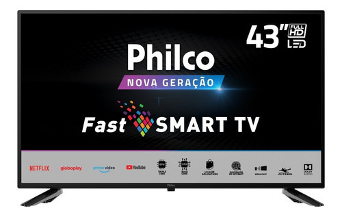 Smart Tv Philco Led Full Hd 43 Ptv43e10n5sf Hdmi Usb Bivolt