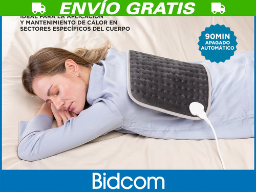 Imagen 3 de 9 de Almohadilla Térmica Eléctrica Gadnic 1000w 220v Lavable