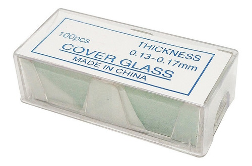 Cubreobjetos Vidrio 24x50mm Caja X 100 Unidades Clase B
