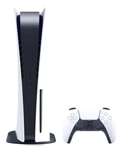 Imagen 1 de 10 de Consola Sony Playstation 5 Digital Version Blanco Y Negro