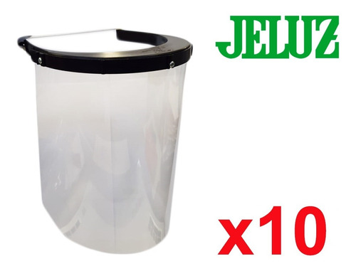 Pack X10 Mascara Protección Sanitaria Reutilizable Plastica