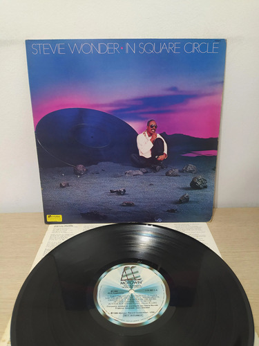 Lp Vinil Stevie Wonder In Square Circle Com Encarte