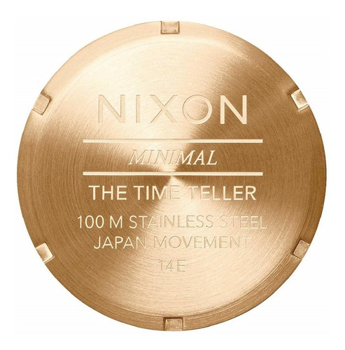 Reloj pulsera Nixon con correa de acero inoxidable