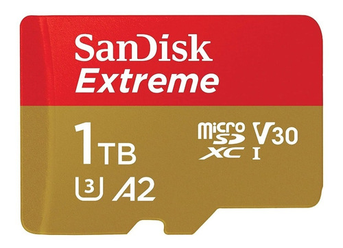 Sandisk Extreme Microsdxc Uhs-i  A2 1tb Tarjeta Micro Sd