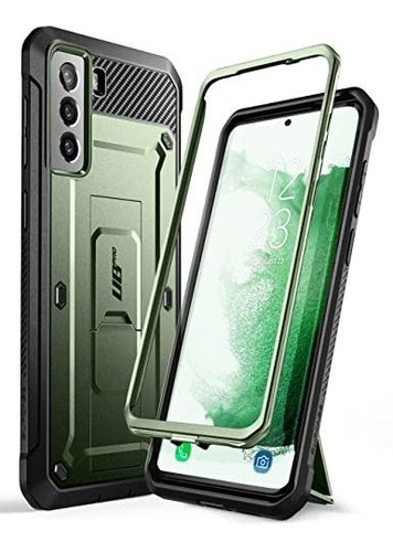 Funda Super Resistente Para Samsung S22 Supcase Verde