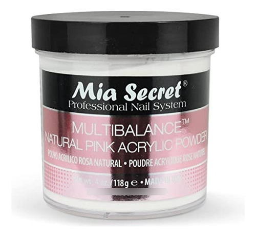 Multibalance Natural Pink - Acrylic Powder - Mia Secret