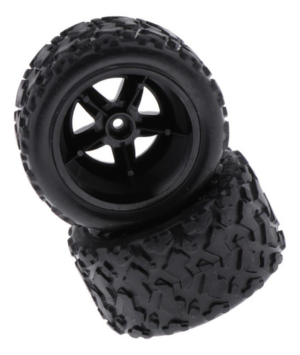 Llantas, Ruedas Y Llantas De Plástico Para Coche Rc De 2