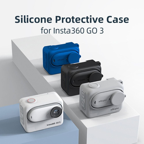 Funda Protectora De Silicona Action Para Insta360 Go 3