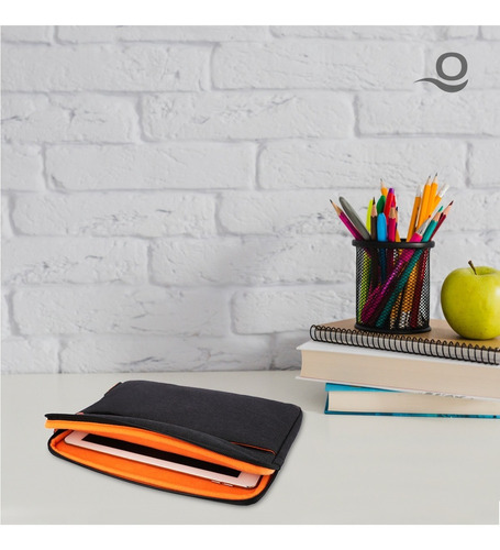Imagen 5 de 8 de Funda Tablet Pc 10 Pulgadas Nylon Y Plush Overtech Ma-096r