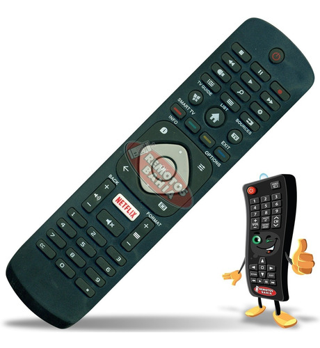 Control Remoto Para Led Smart Tv Philips 32phg5833 43pfg5501
