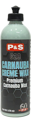 P&s Carnauba Creme Wax Cera De Carnauba 500cc