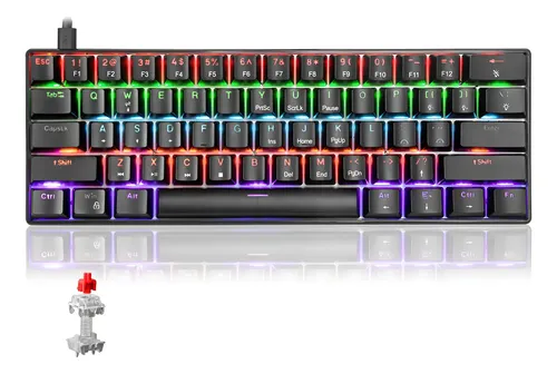 Teclado Mecánico 60% Teclado Para Juegos Profesional