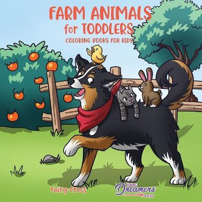 Libro Farm Animals For Toddlers : Little Farm Life Colori...