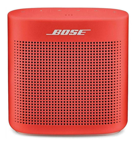Caixa de som Bose SoundLink Color II portátil sem fio Coral red