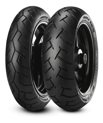 Par Pneu Honda Pcx Pirelli Diablo Scooter Diant + Tras